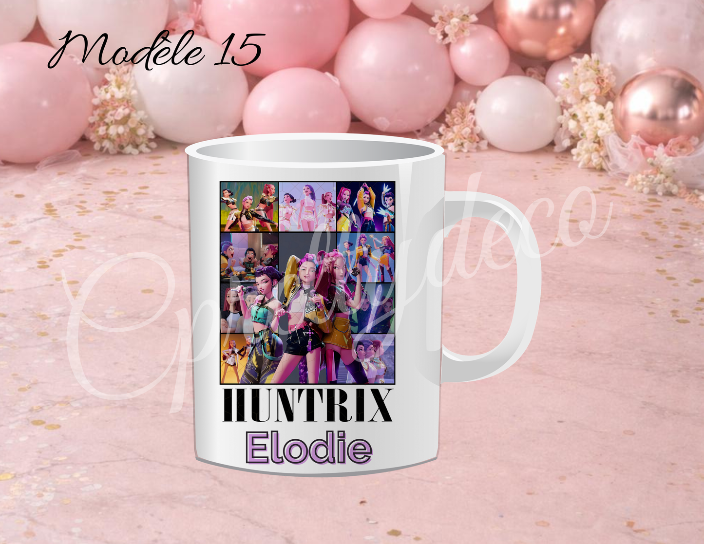 Mug Huntrix personnalisé