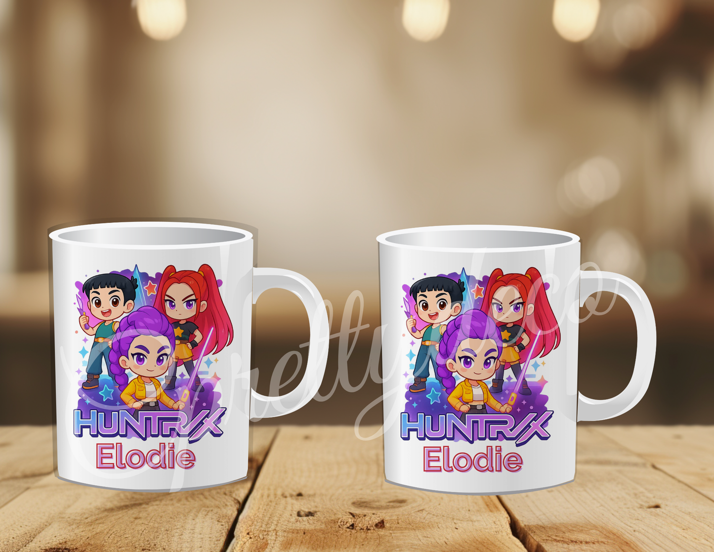 Mug Huntrix personnalisé