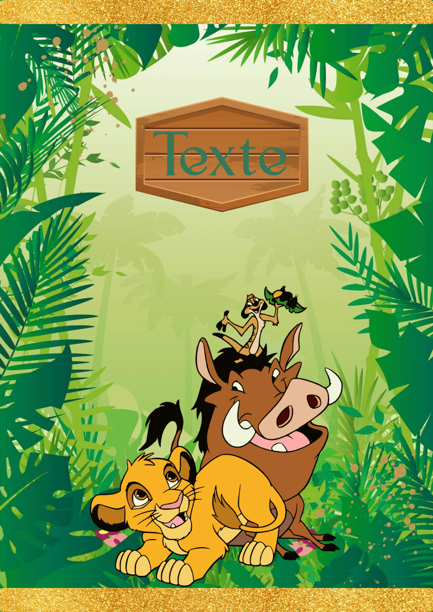 Etiquettes & Produits personnalisés ( anniversaire & évènement ) Thème Safari