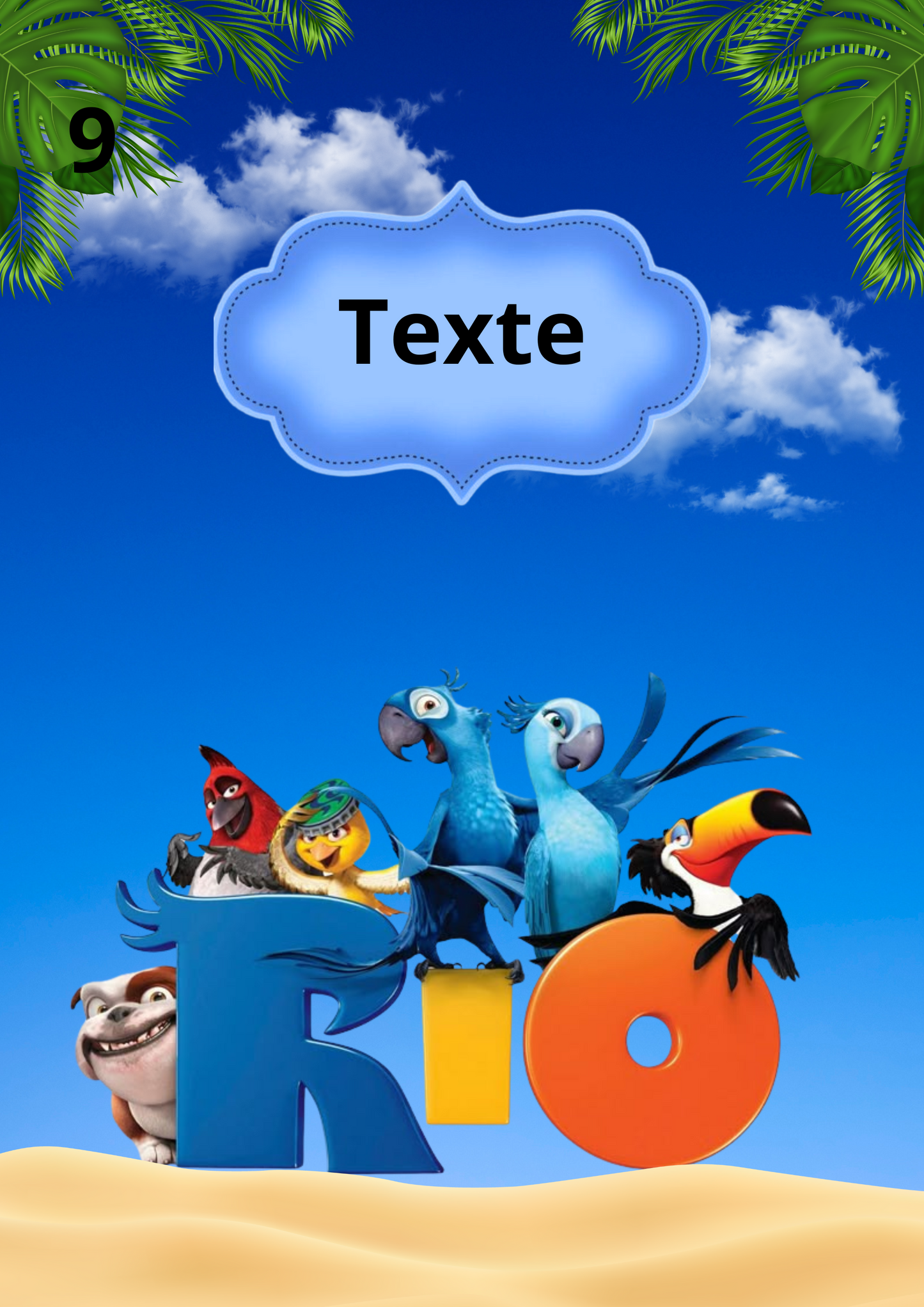 Etiquette Anniversaire Illumination