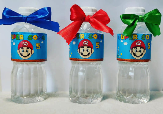 Etiquette personnalisée pour mini bouteille d'eau -Mariage ,Baptême, Anniversaire, Fête
