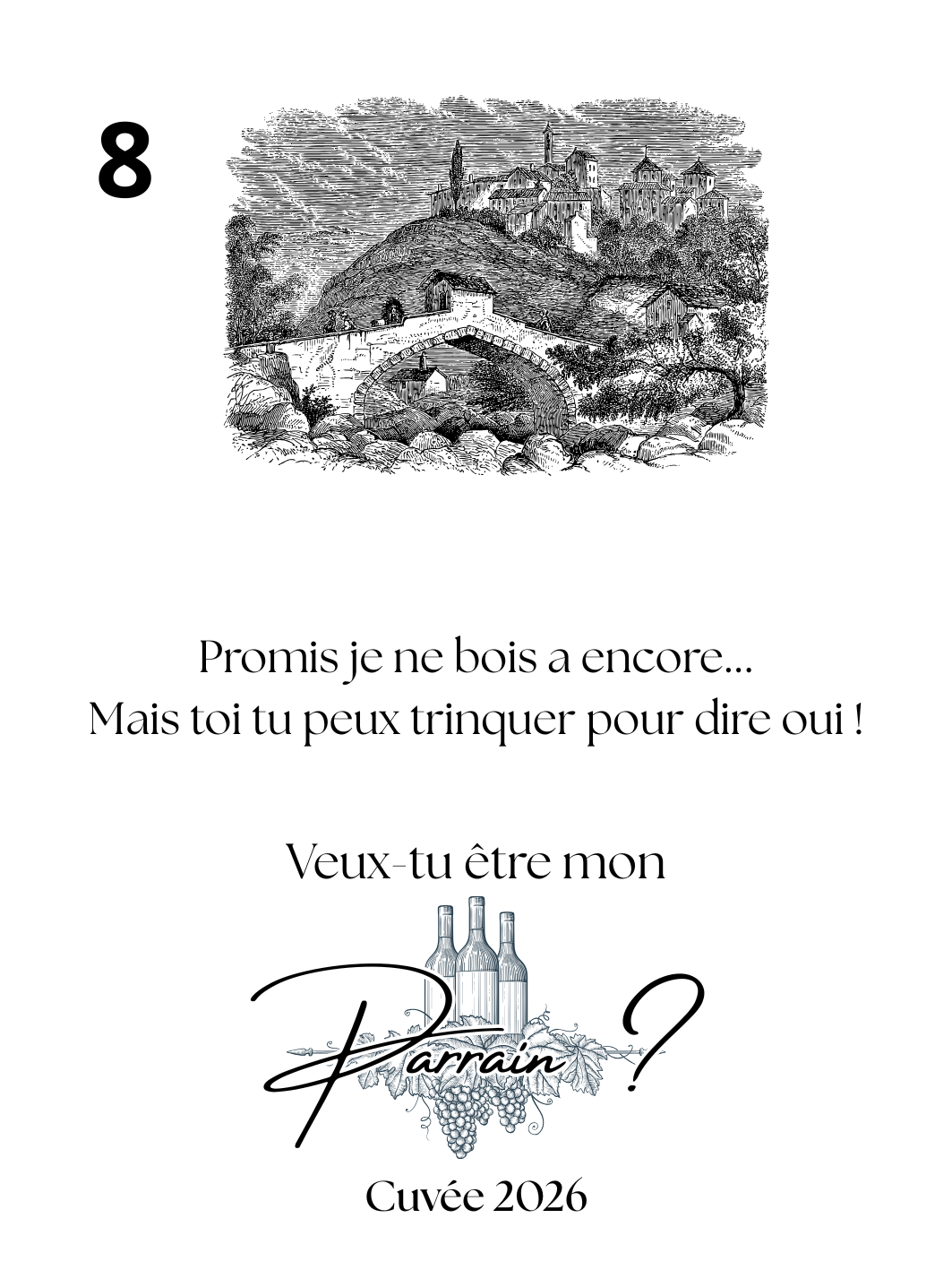 Etiquette bouteille de vin personnalisées Annonce / Evènements / Fêtes