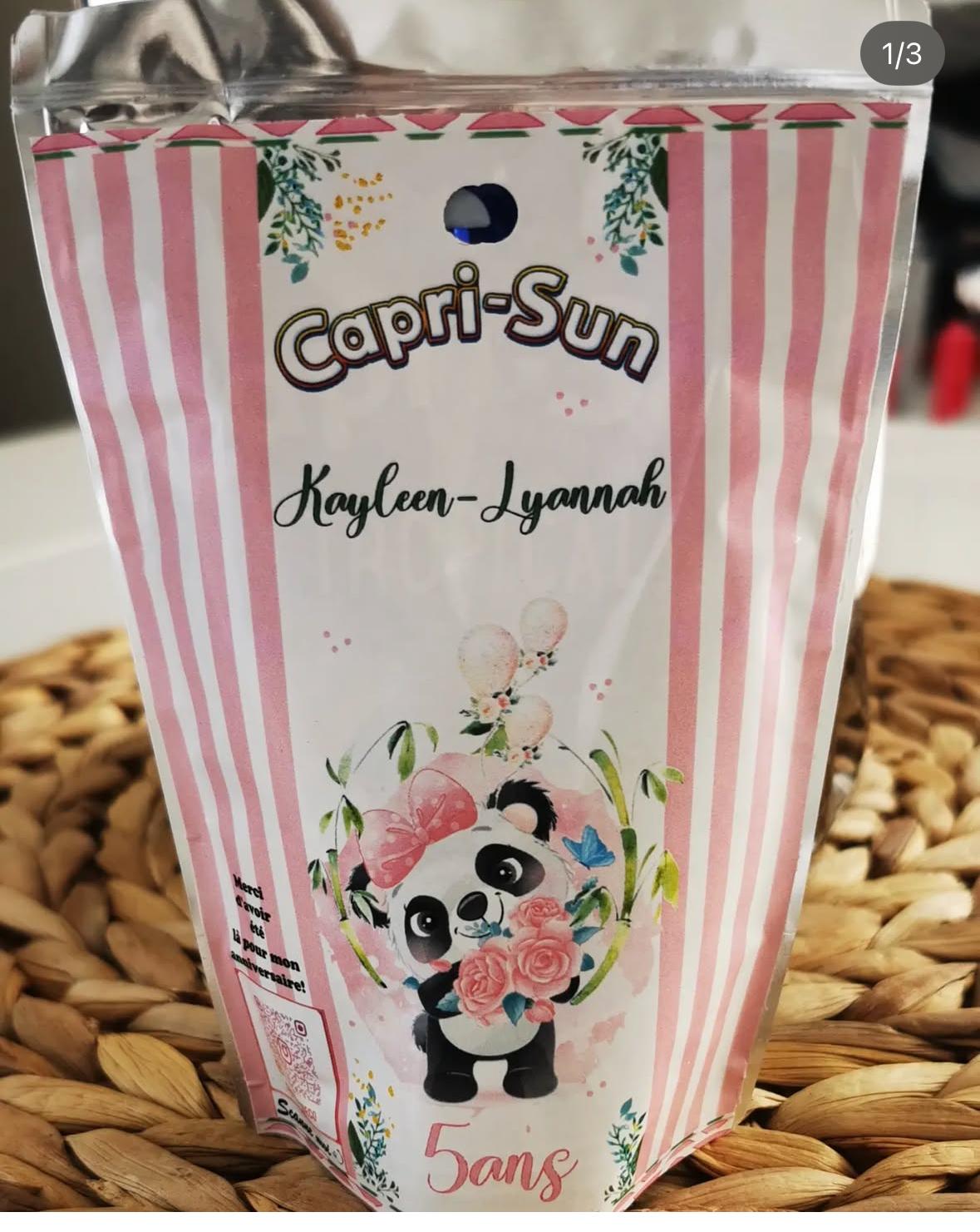 Capri Sun personnalisé