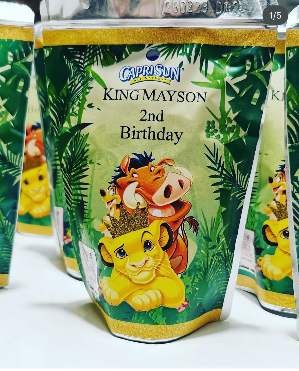 Capri Sun personnalisé