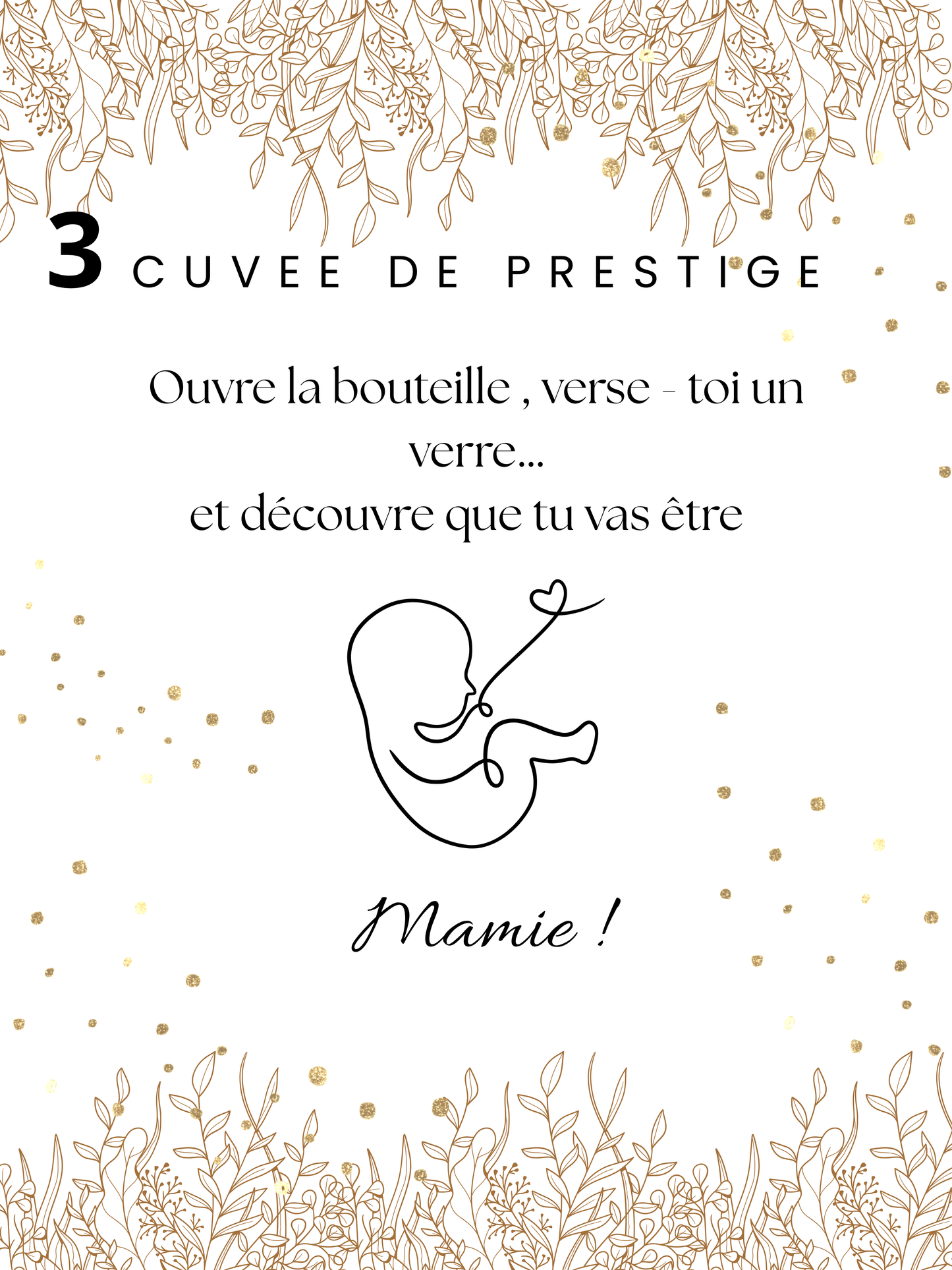 Etiquette bouteille de vin personnalisées Annonce / Evènements / Fêtes
