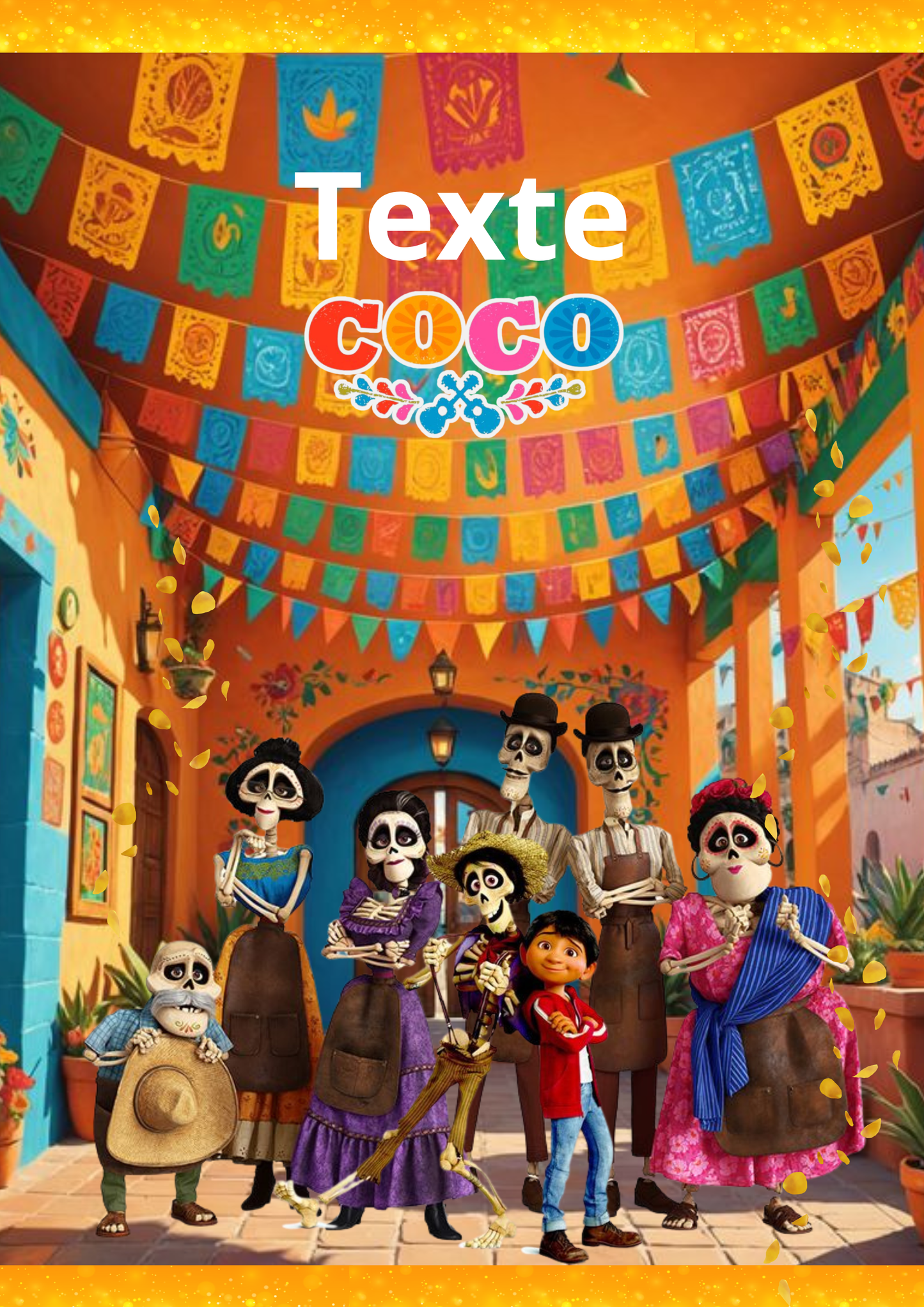 Etiquette Anniversaire thème Disney