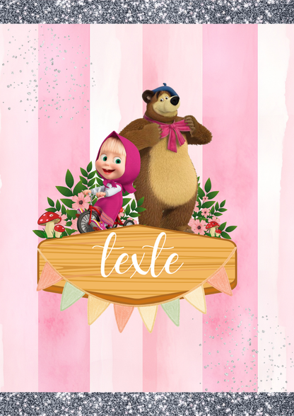 Etiquettes & Produits personnalisés ( anniversaire & évènement ) Thème  Dessin animé