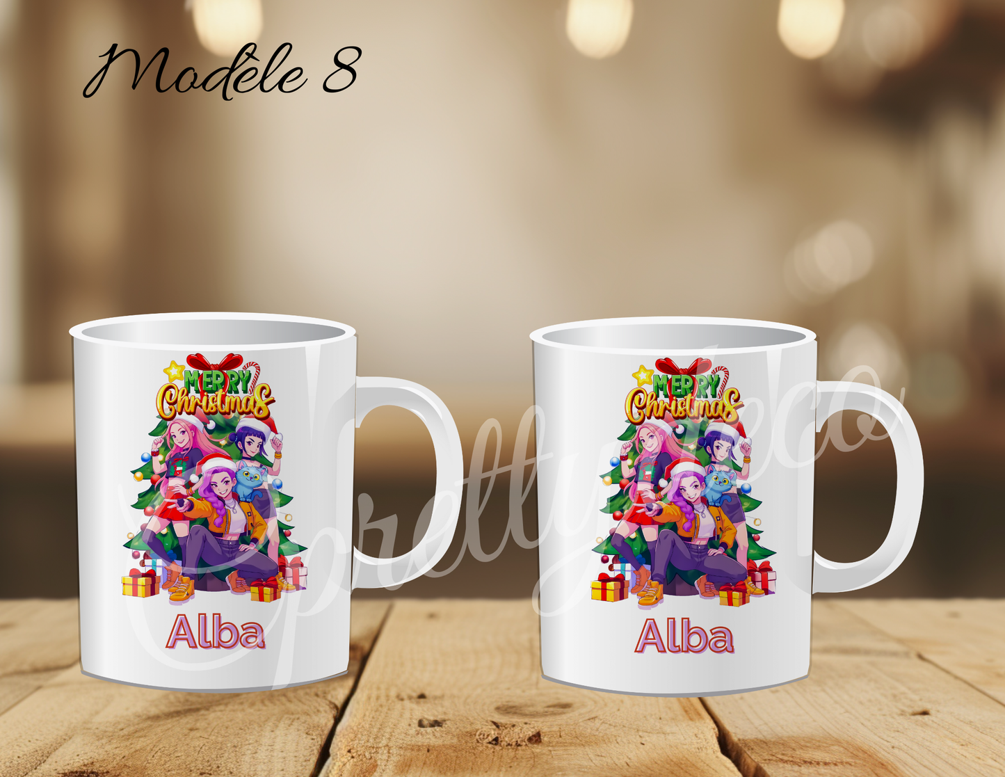 Mug Huntrix personnalisé