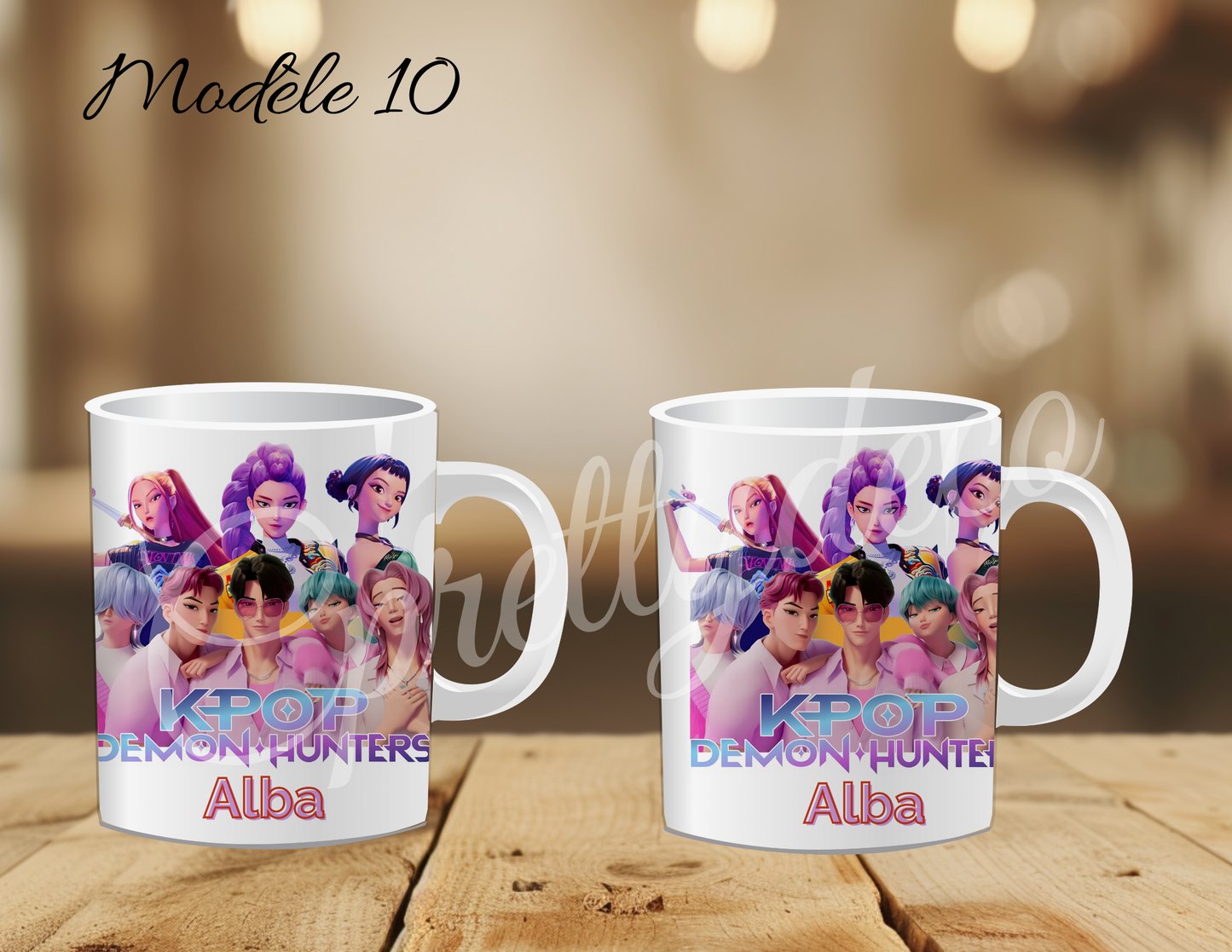 Mug Huntrix personnalisé