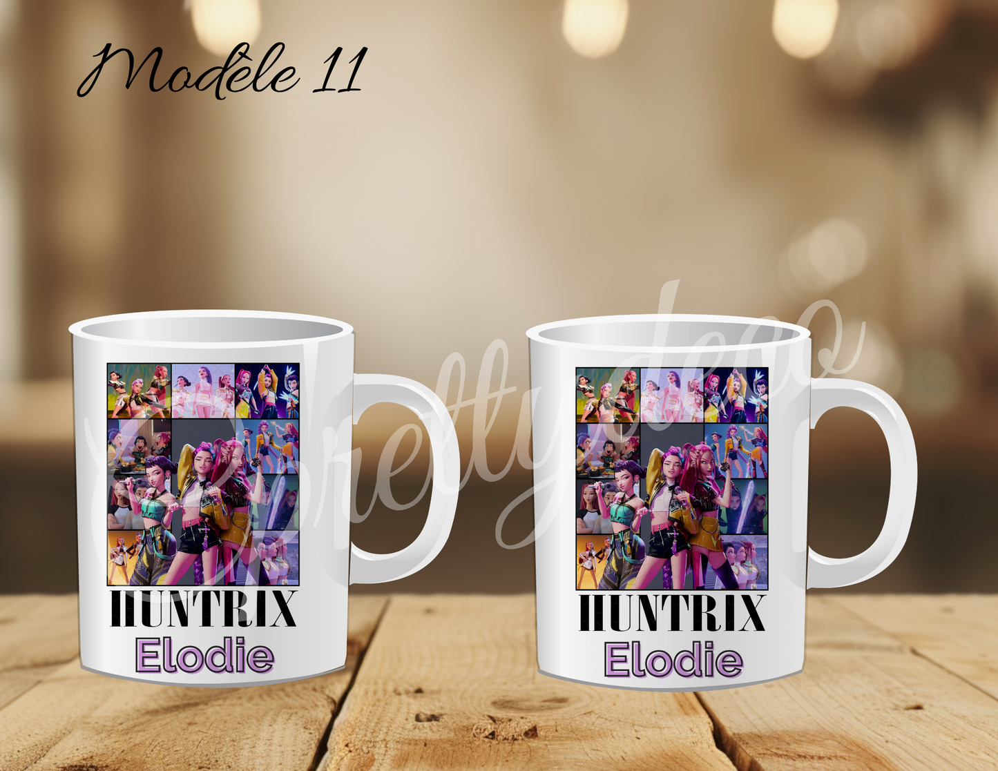 Mug Huntrix personnalisé