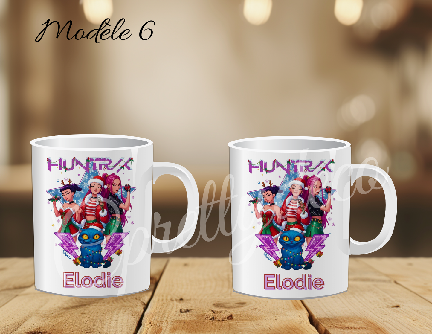 Mug Huntrix personnalisé