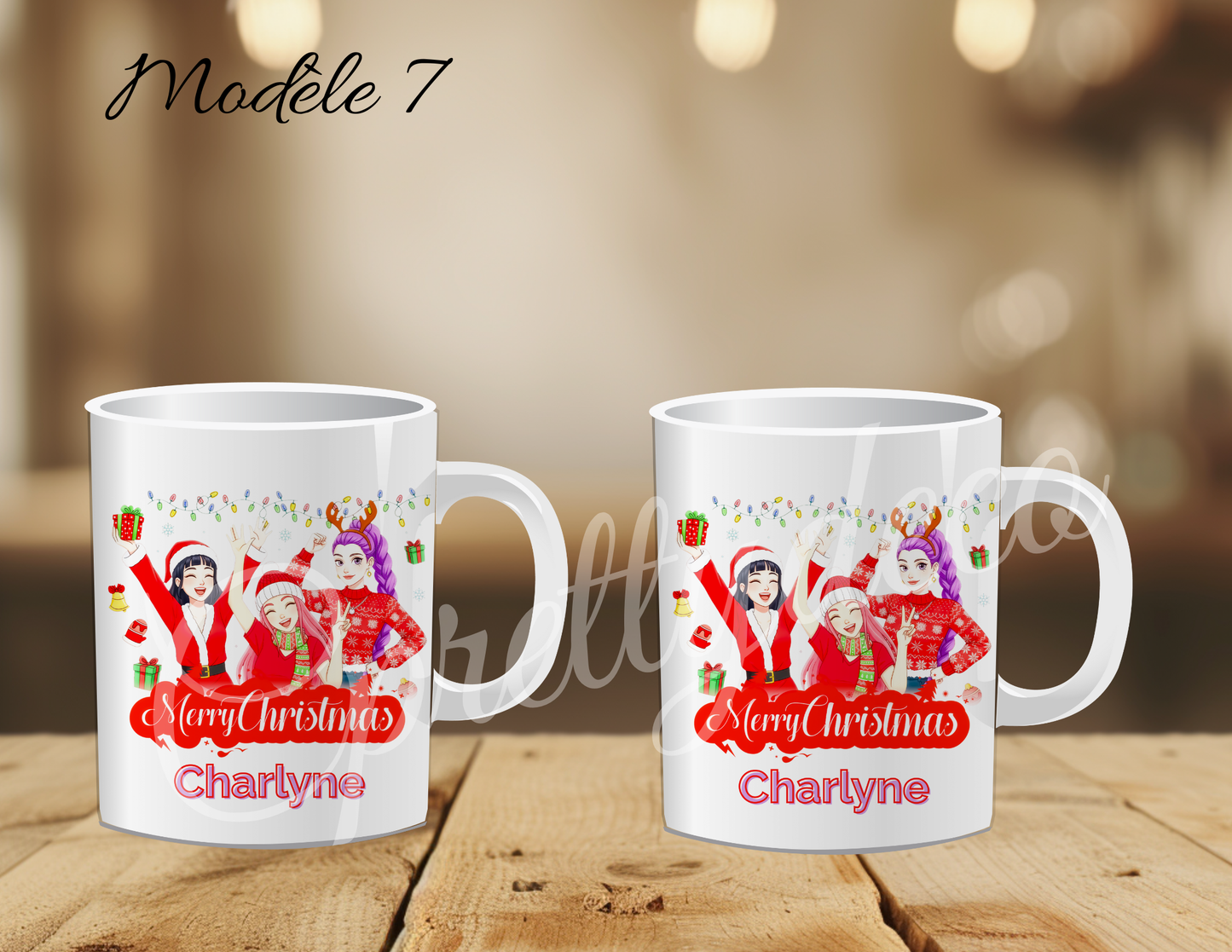 Mug Huntrix personnalisé