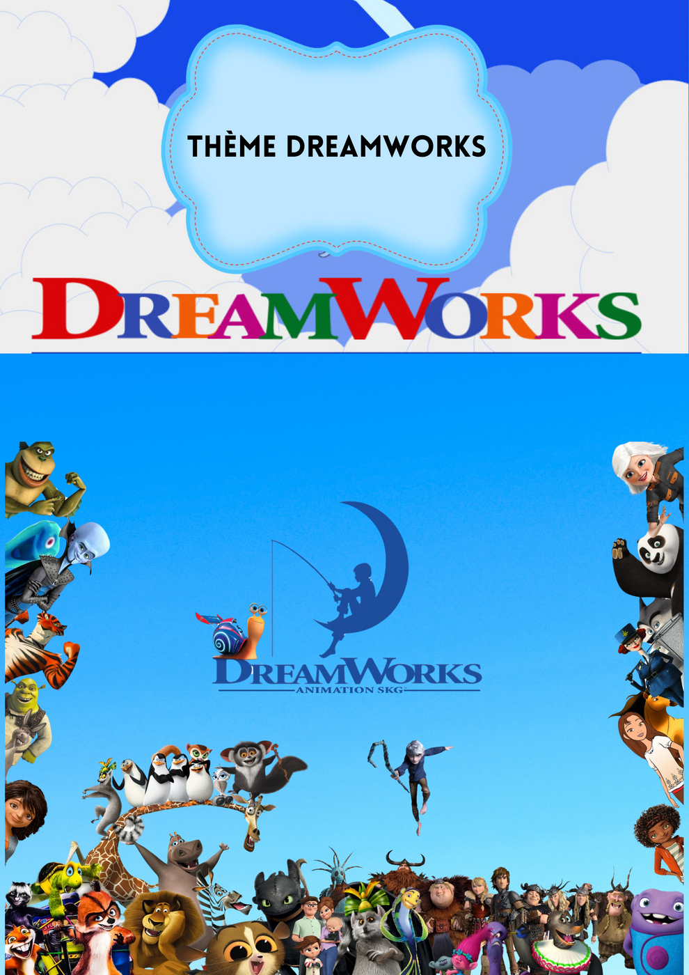 Etiquette Animation Dreamworks – Cprettydeco