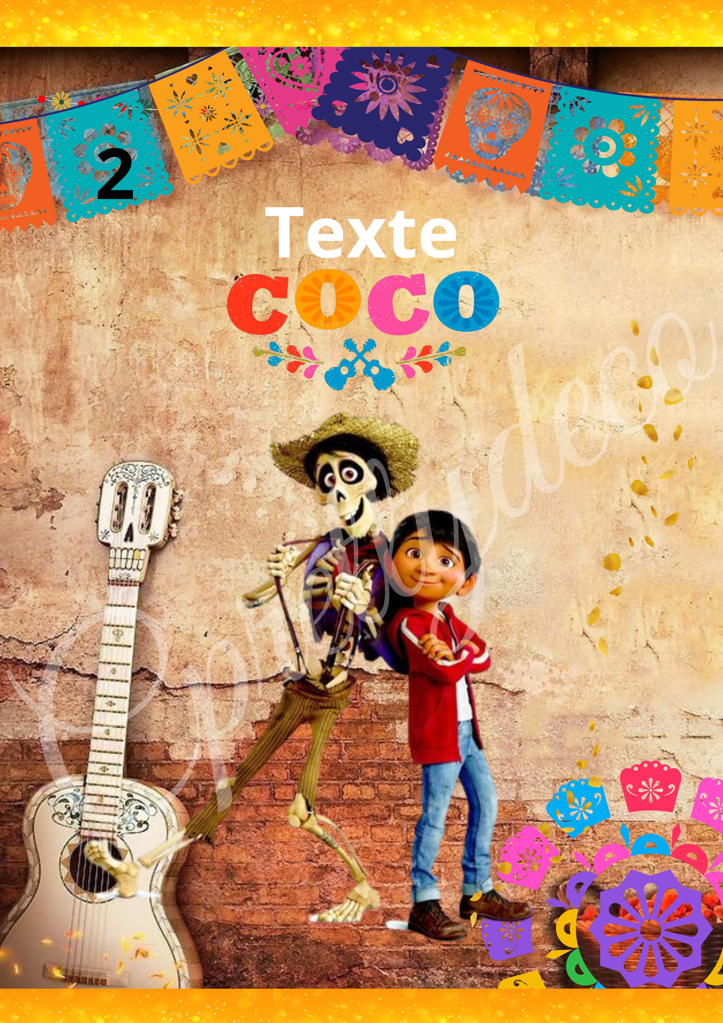 Etiquette Anniversaire thème Disney