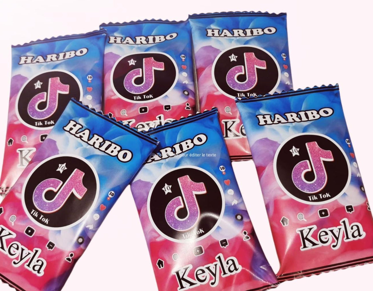 Paquet de bonbons personnalisés - Bonbons inclus